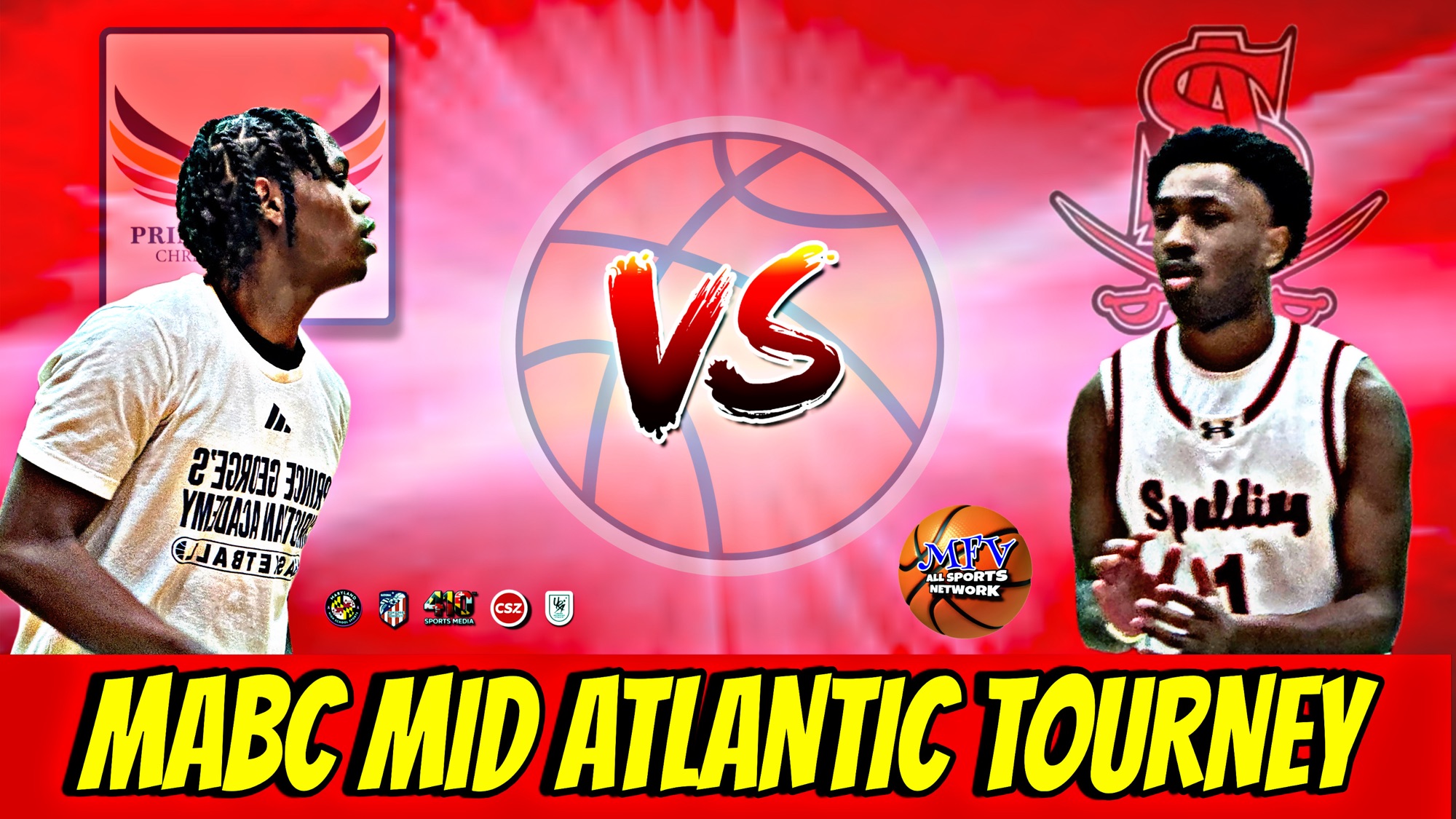 🏀🏀 MABC MID ATLANTIC BBALL TOURNAMENT @ SPALDING | PGCA x Spalding