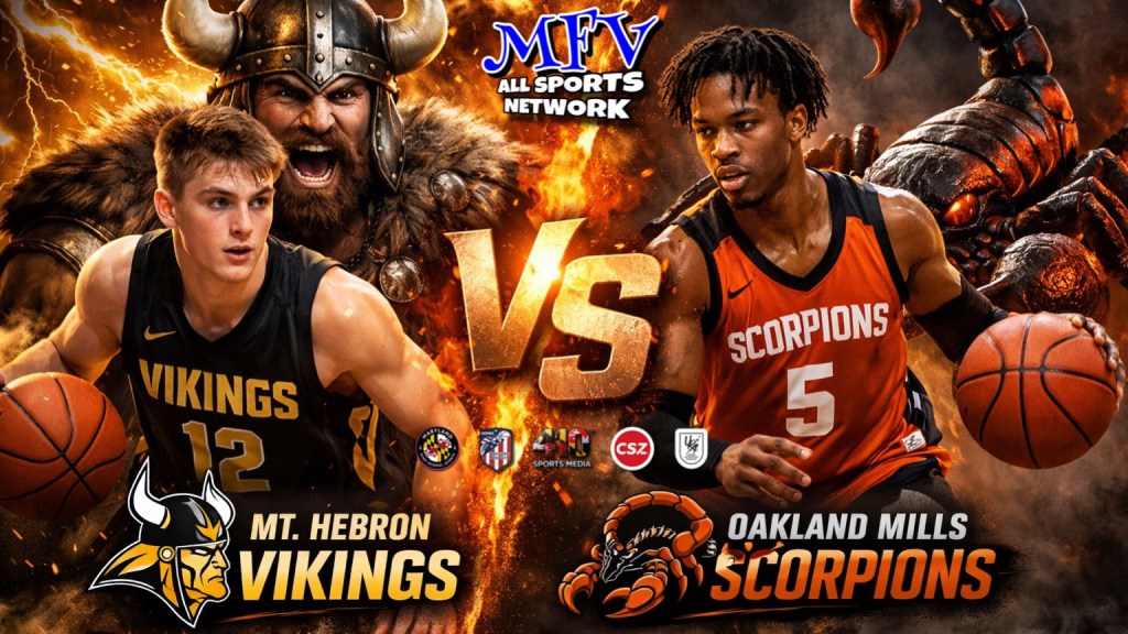OVERTIME SHOWDOWN 🏀🏀 Mt. Hebron Vikings vs Oakland Mills&nbsp;Scorpions&nbsp;