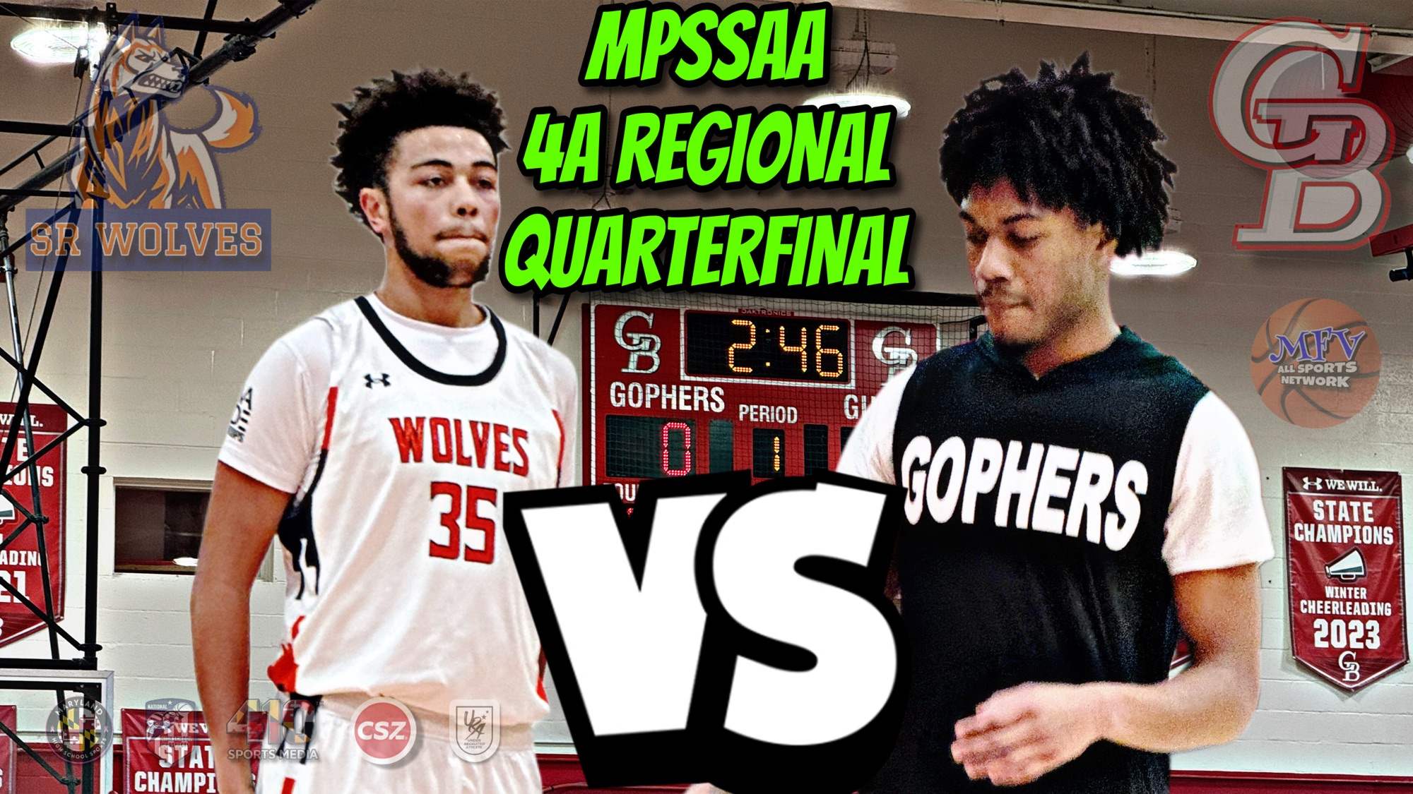 🏀🏀 ROAD TO UMBC MPSSAA 4A BOYS REGIONAL QUARTERFINAL: Severn Run vs Glen Burnie&nbsp;