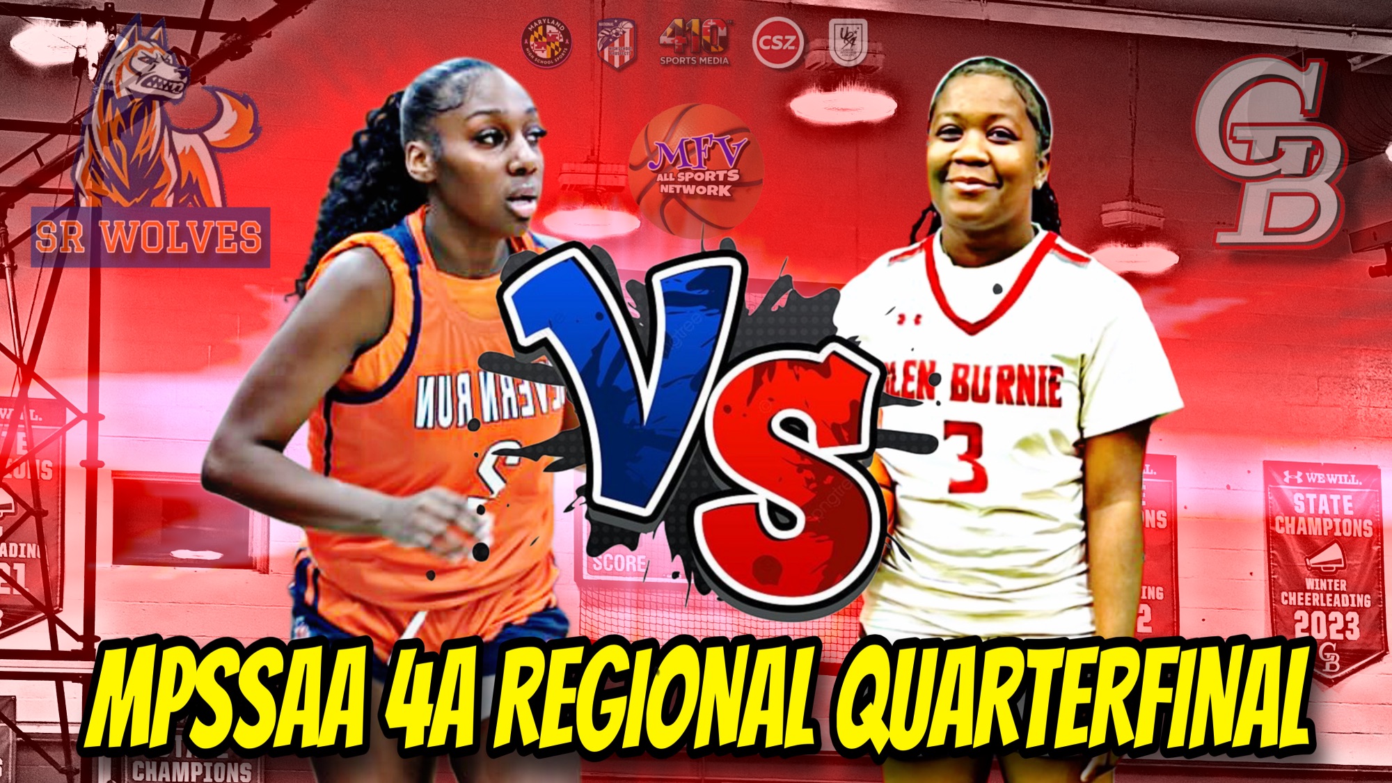 🏀🏀 ROAD TO UMBC MPSSAA 4A GIRLS REGIONAL QUARTERFINAL 🆚 Severn Run vs Glen Burnie&nbsp;