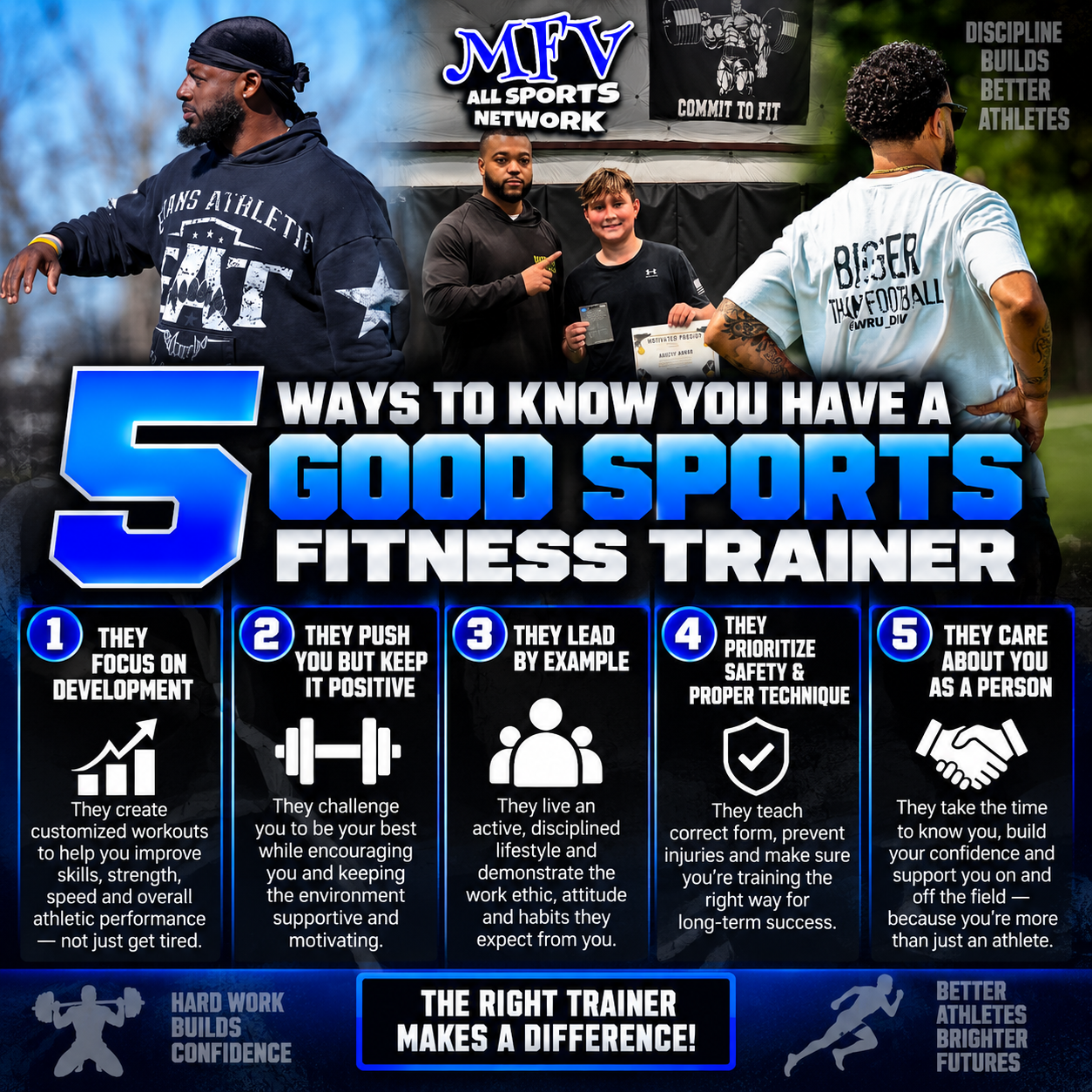 5 WAYS TO KNOW YOU HAVE A GOOD SPORTS FITNESS TRAINER