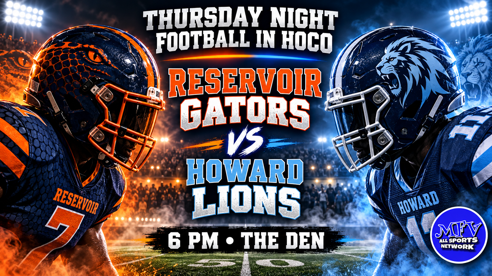 🏈🏈 THURSDAY NIGHT FOOTBALL IN HOCO 9-10-2026